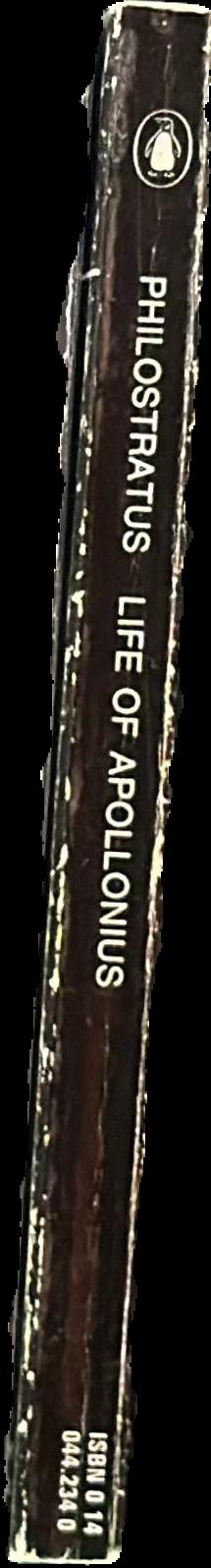 Life of Apollonius live spine