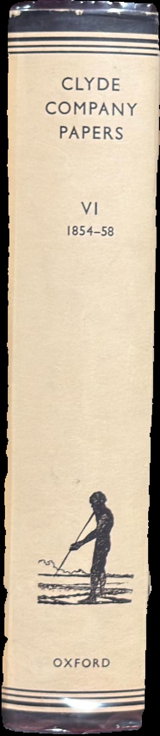 Clyde Company papers : VI 1854-58 live spine