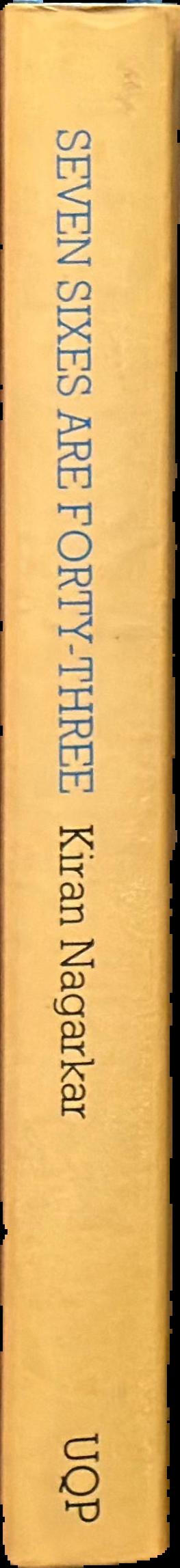 Seven sixes are forty-three live spine