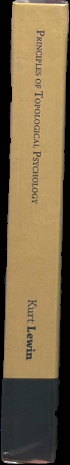 Principles of topological psychology live spine