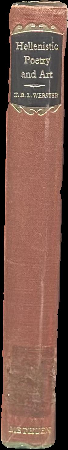 Hellenistic poetry and art live spine