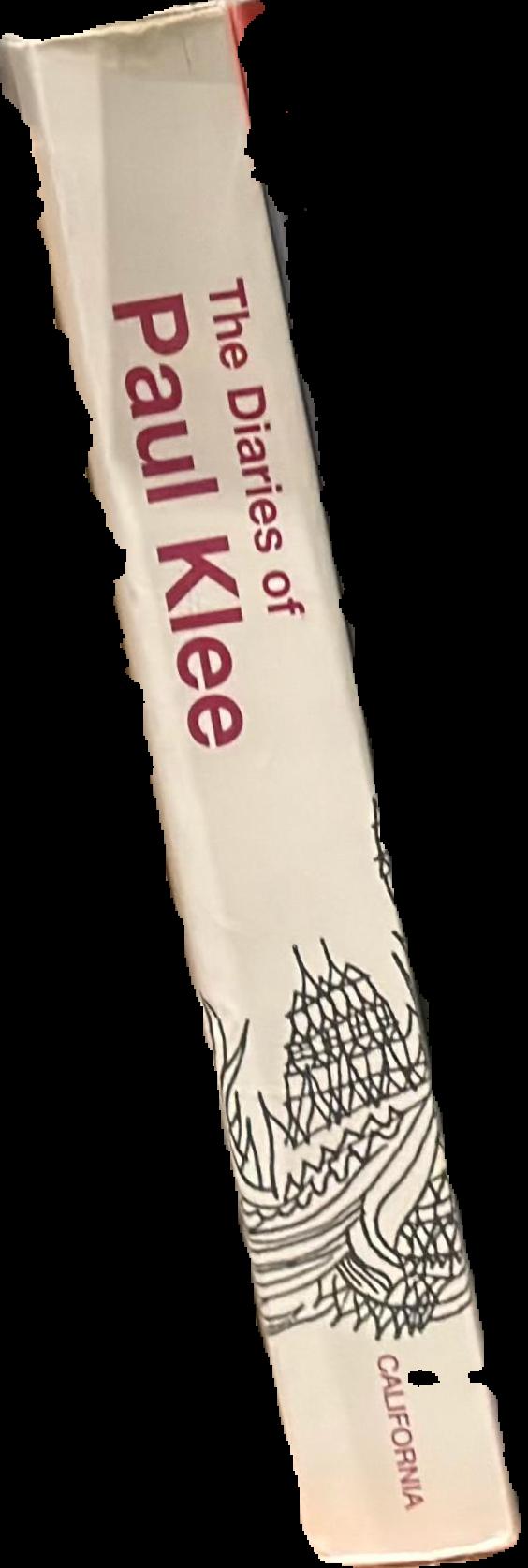 The diaries of Paul Klee 1898-1918 live spine