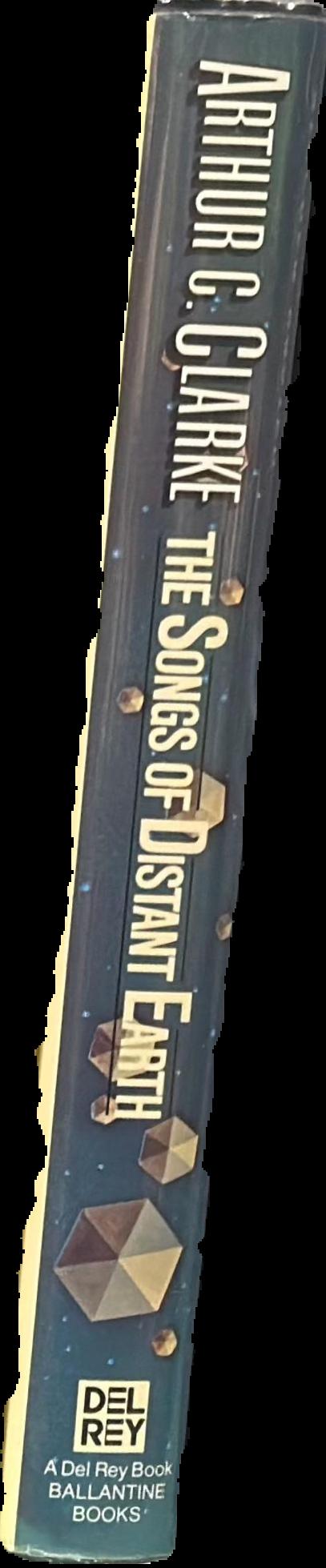The songs of distant Earth live spine