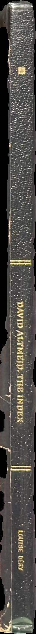 David Altmejd : the index live spine