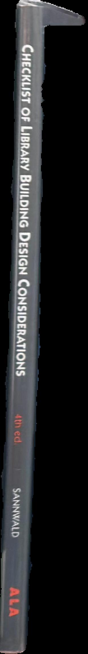 Checklist of library building design considerations live spine