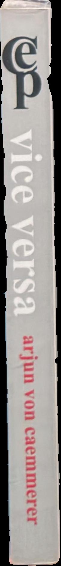 Vice Versa : new and selected poems live spine