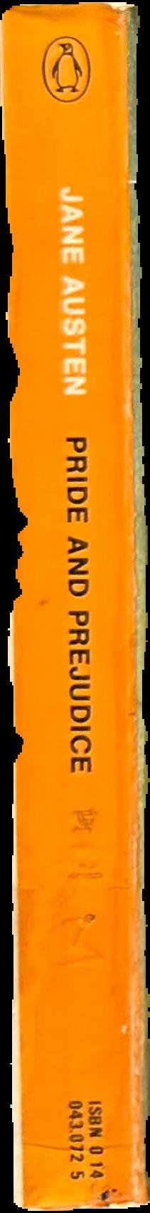 Pride and prejudice live spine