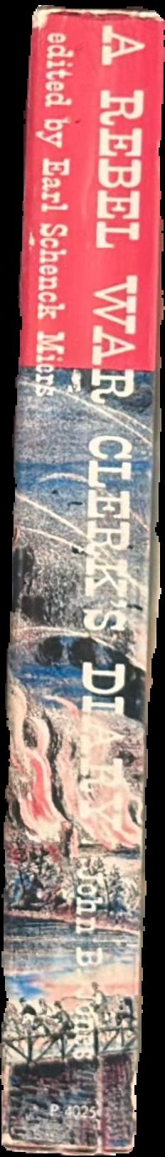 A rebel war clerk's diary live spine