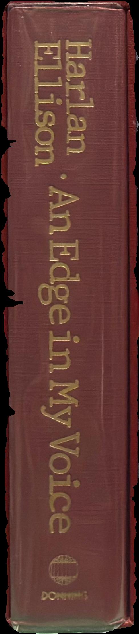An edge in my voice live spine