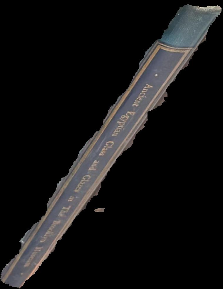 Ancient Egyptian glass and glazes : in the Brooklyn Museum live spine