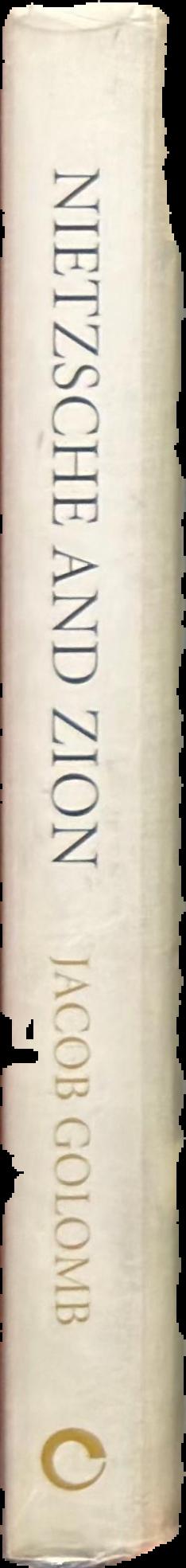 Nietzsche and Zion live spine