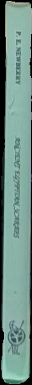 Egyptian scarabs / Percy E. Newberry live spine