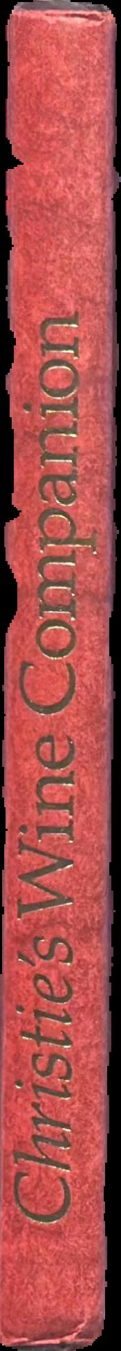 Christie's wine companion live spine