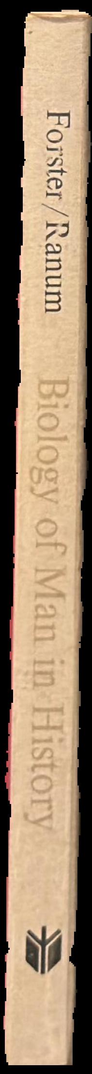Biology of man in history : selections from the Annales Economies, Societes, Civilisations live spine