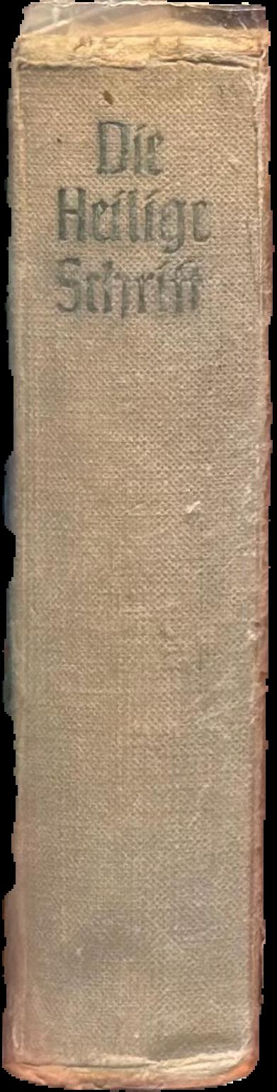 Die Bibel oder die ganze heilige Schrift des alten und neuen Testaments nach der deutschen Übersetzung Martin Luthers live spine