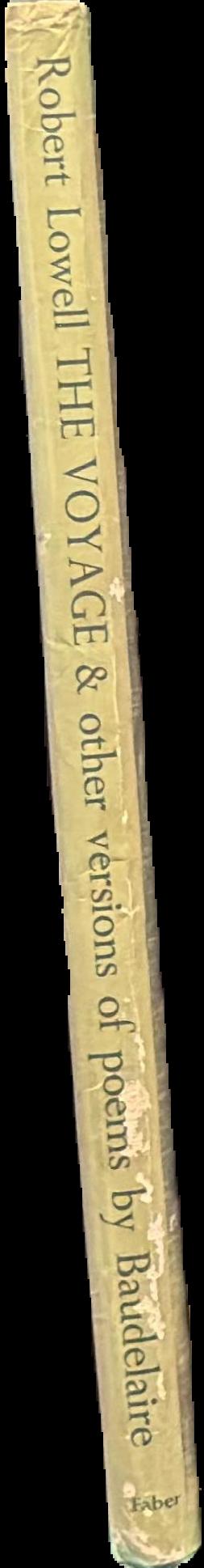 The voyage and other versions of poems by Baudelaire live spine
