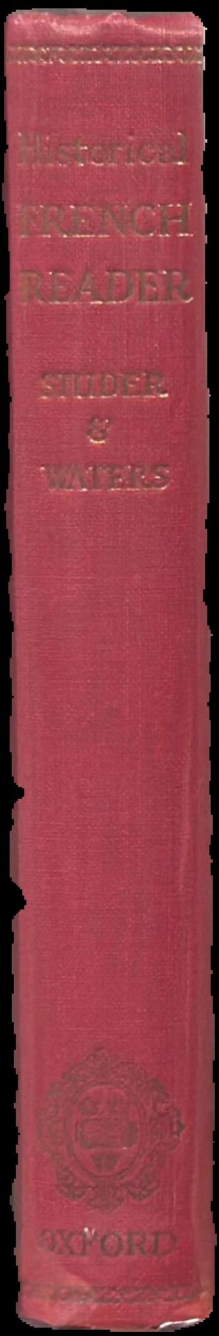Historical French reader : medieval period live spine