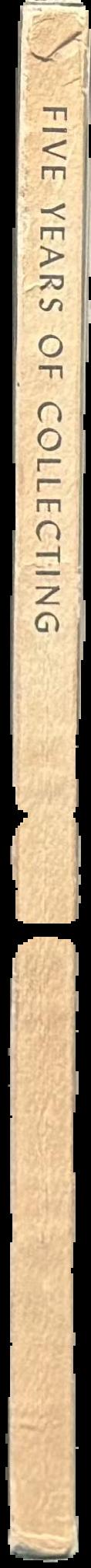 Five years of collecting Egyptian art : 1951-1956 live spine