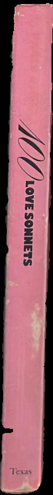 100 love sonnets = cien sonetos de amor live spine