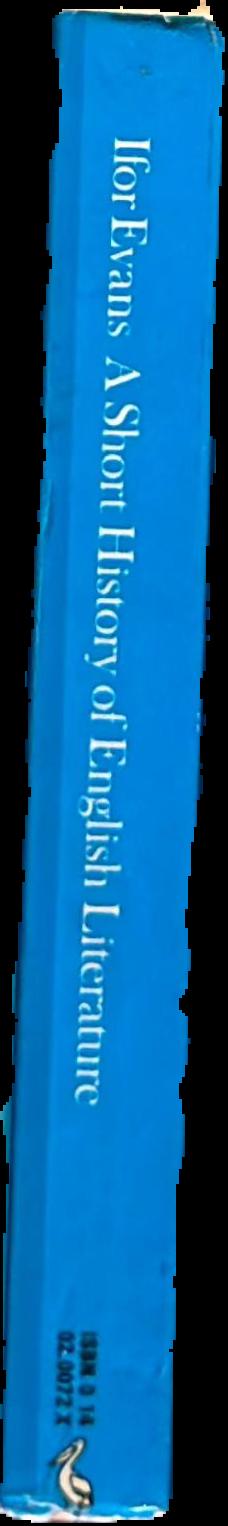 A short history of English literature live spine