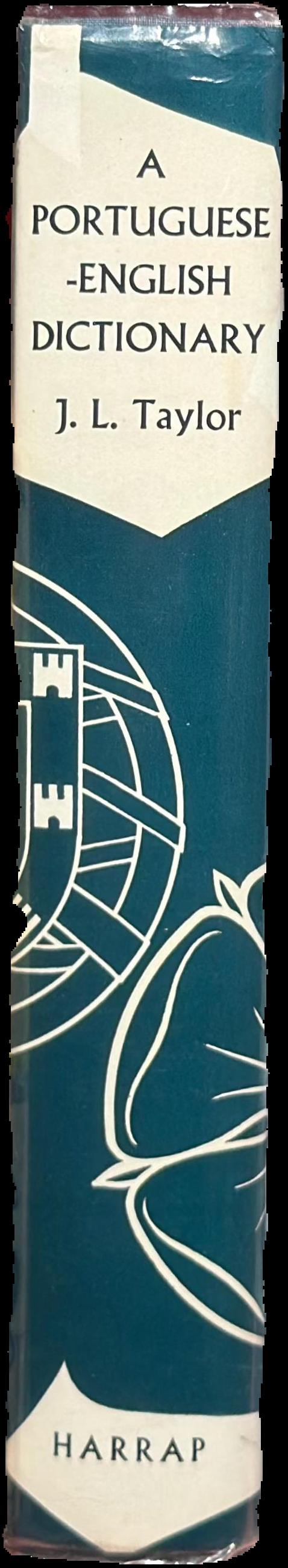 A Portuguese-English dictionary revised live spine