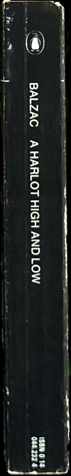 A harlot high and low = splendeurs et miseres des courtisanes live spine
