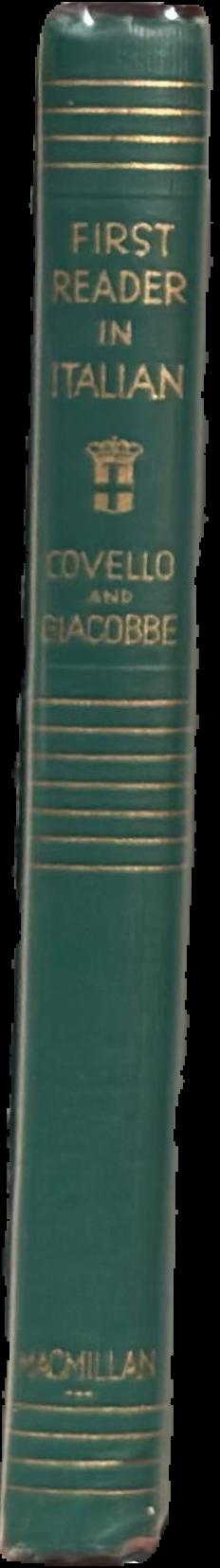 First reader in Italian live spine
