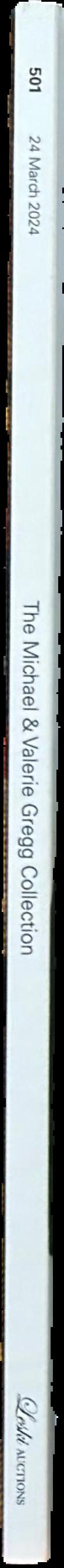 The Michael & Valerie Gregg Collection : auction, Sunday 24 March [2024] live spine