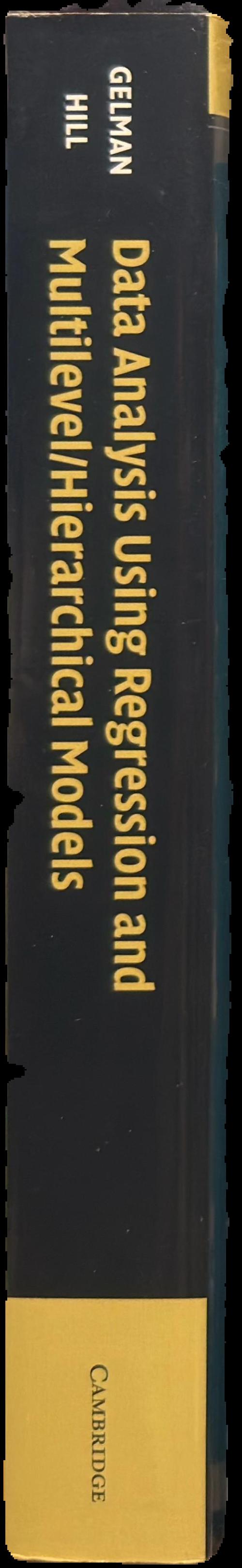 Data analysis using regression and multilevel/hierarchical models live spine
