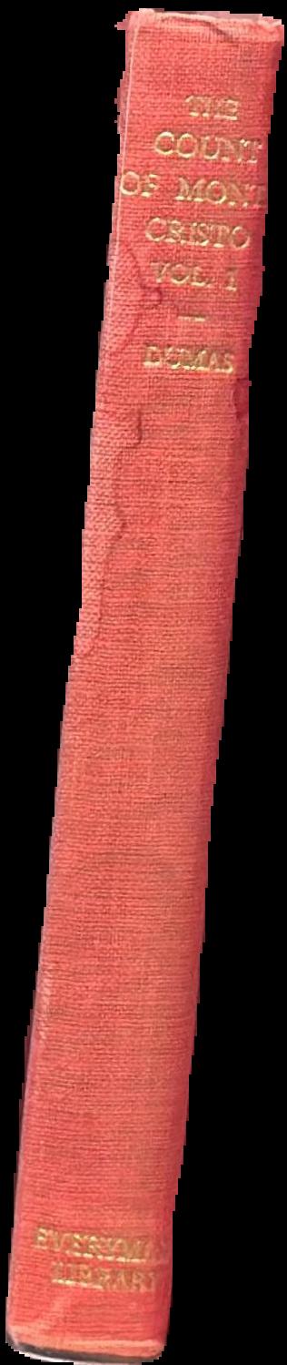 The Count of Monte Cristo live spine
