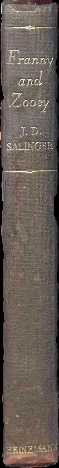 Franny and Zooey live spine