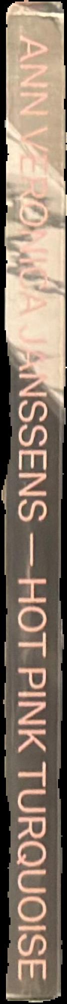 Ann Veronica Janssens : hot pink turquoise live spine