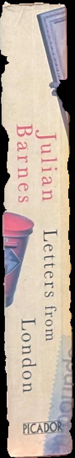 Letters from London 1990-1995 / Julian Barnes live spine