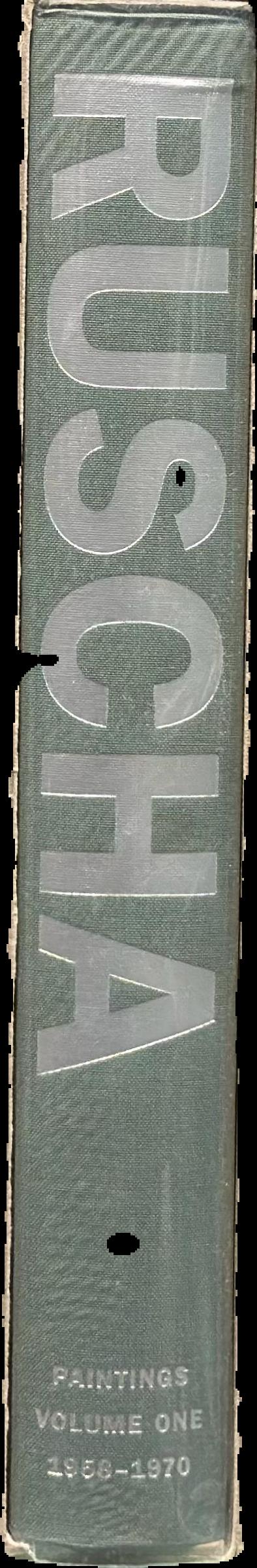 Edward Ruscha : catalogue raisonne of the paintings : volume one 1958-1970 live spine