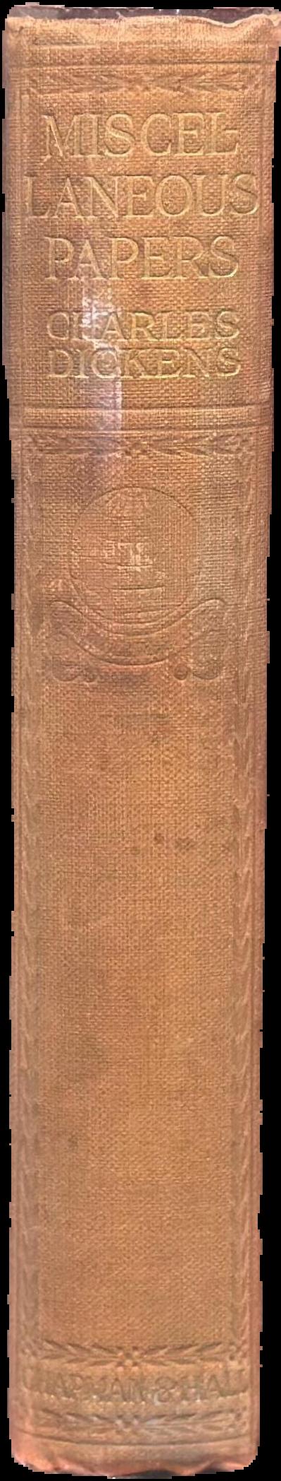 Charles Dickens live spine