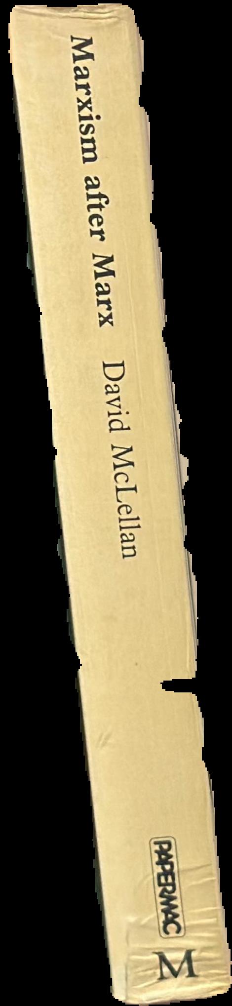 Marxism after Marx : an introduction live spine