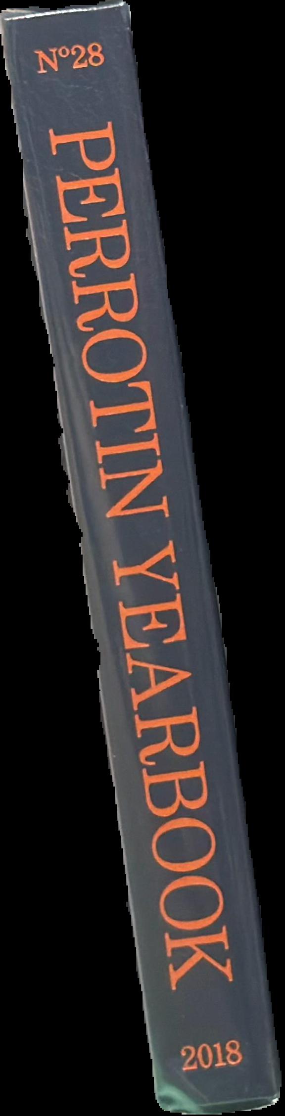 Perrotin yearbook no. 28, 2018 live spine