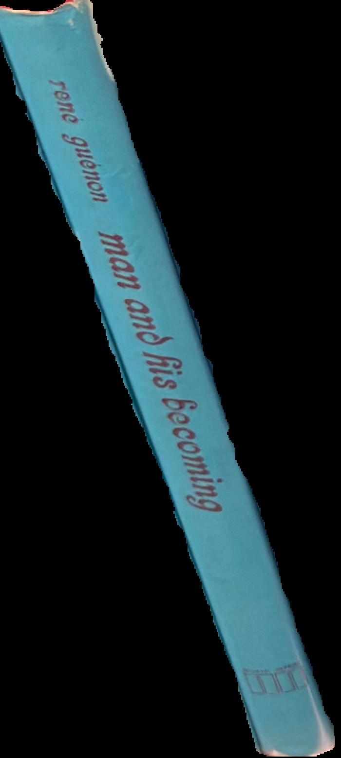 Man and his becoming : according to the Vedanta live spine