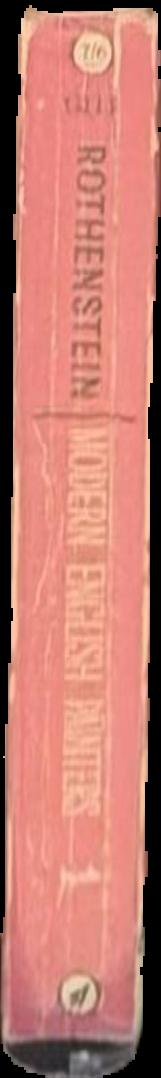 Modern English painters : volume one : Sickert to Grant / John Rothenstein live spine