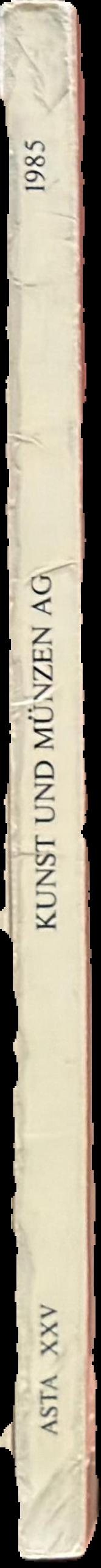 Monete e medaglie : asta XXV / Kunst und Munzen AG live spine
