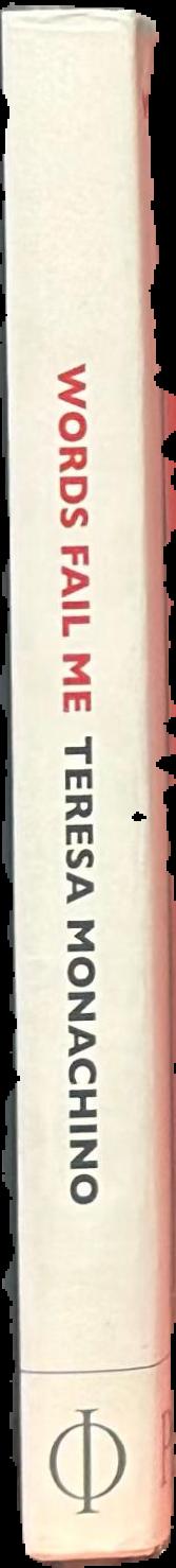 Words fail me live spine