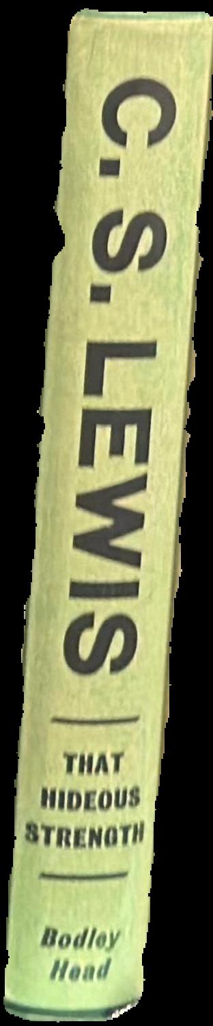 That hideous strength / C. S. Lewis live spine