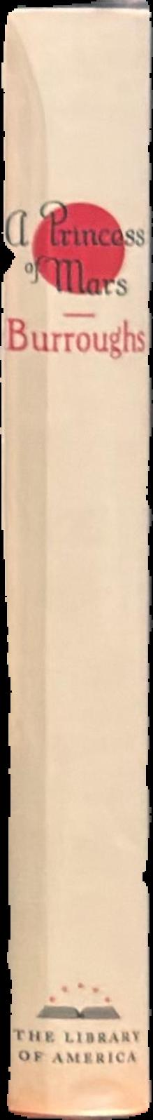 A princess of Mars live spine