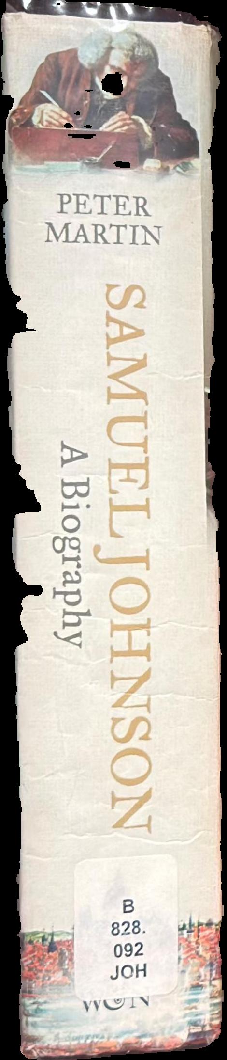 Samuel Johnson : a biography live spine