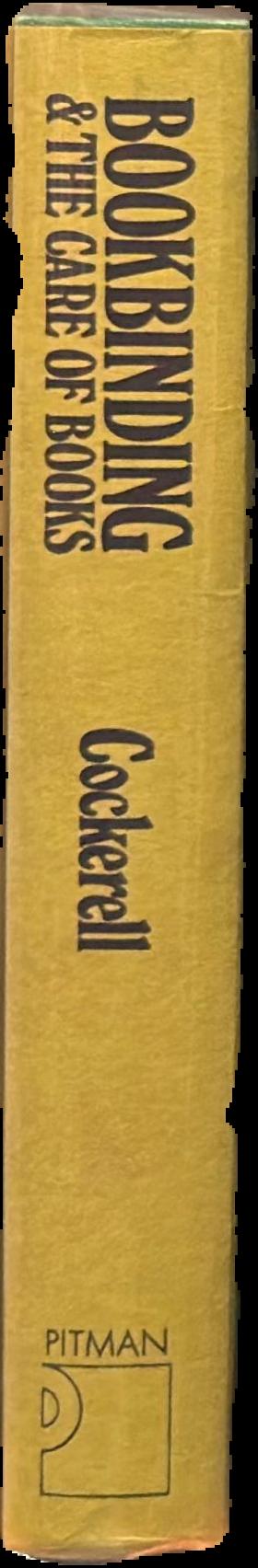 Bookbinding, and the care of books : a text-book for book-binders and librarians live spine