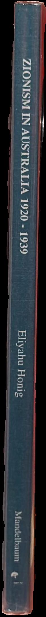 Zionism in Australia, 1920-1939 : the formative years live spine