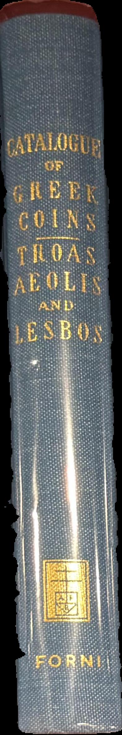 Catalogue of the Greek coins of Troas, Aeolis, and Lesbos live spine