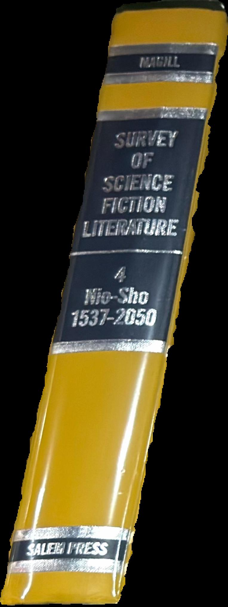 Survey of science fiction literature : volume four : nio-sho live spine