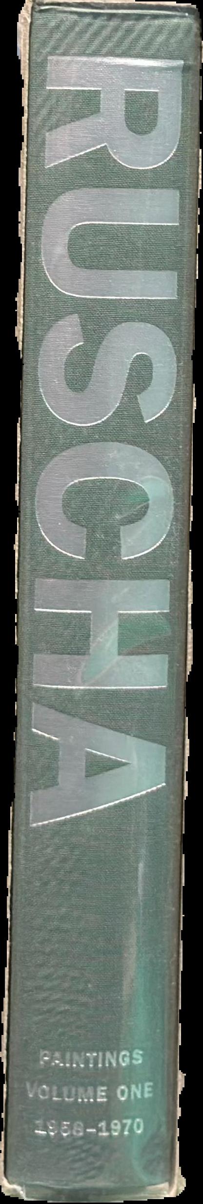 Edward Ruscha : catalogue raisonne of the paintings : volume one 1958-1970 live spine