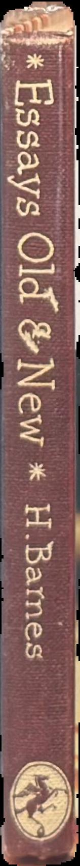 Essays old and new live spine
